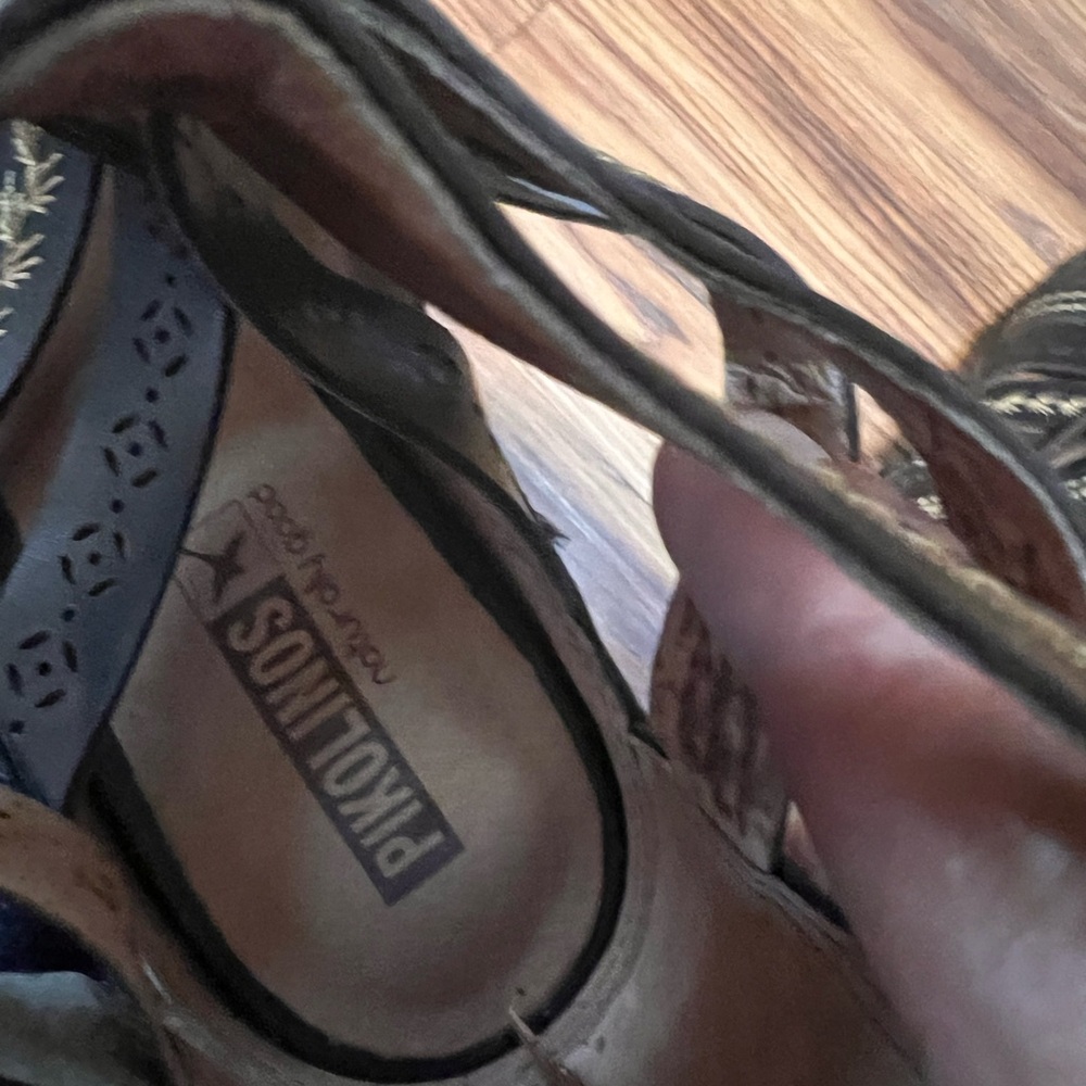 Pikolinos Java Gladiator Heeled Sandals Size 7.5-8 - Picture 5 of 6